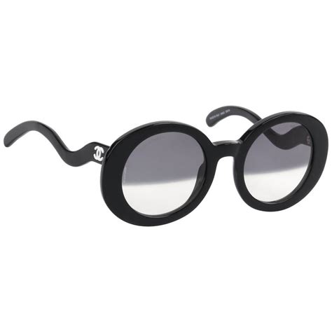 black round half frame sunglasses